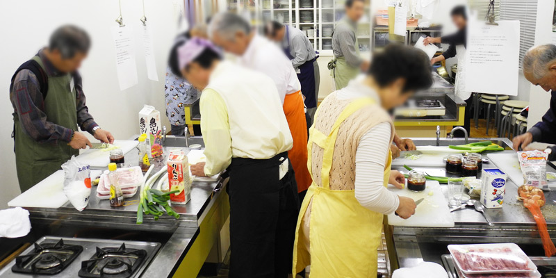 男の料理教室南魚沼教養講座